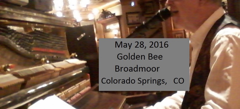Golden Bee, Broadmoor Hotel Colorado Springs